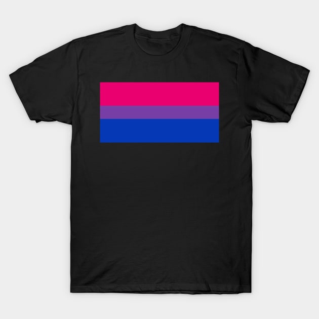 Bisexual Flag T-Shirt by Outcast Sagittarius